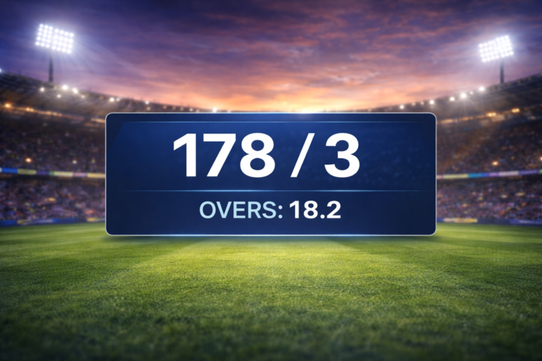 cricket live score